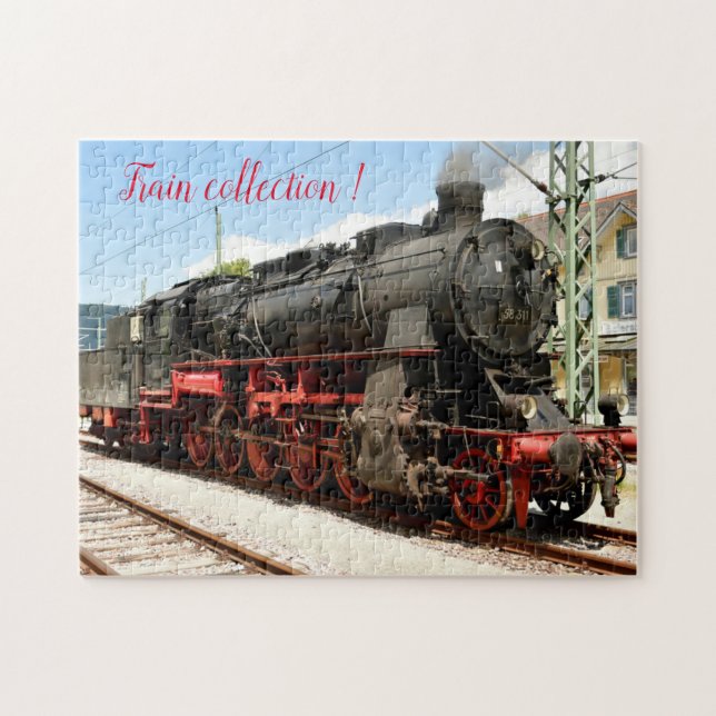 Puzzle Fun Art Train Famille (Horizontal)