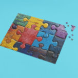 Puzzle Fun coloré<br><div class="desc">Cette conception peut être personnalisée en choisissant l'option Modifier la conception. Vous pouvez également transférer sur d'autres objets. Contactez-moi à l'adresse colorflowcreations@gmail.com ou utilisez l'option conversation en haut de la page si vous souhaitez avoir cette conception sur un autre produit ou si vous avez besoin d'aide pour cette conception. Je...</div>