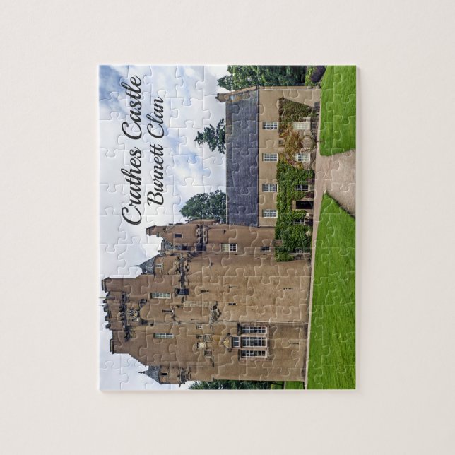 Puzzle Fun Crathes Castle Scottish Burnett Clan Paysage (Vertical)