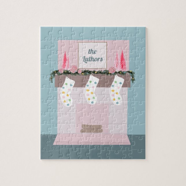 Puzzle Fun Disco Rose Girls Custom Christmas (Vertical)