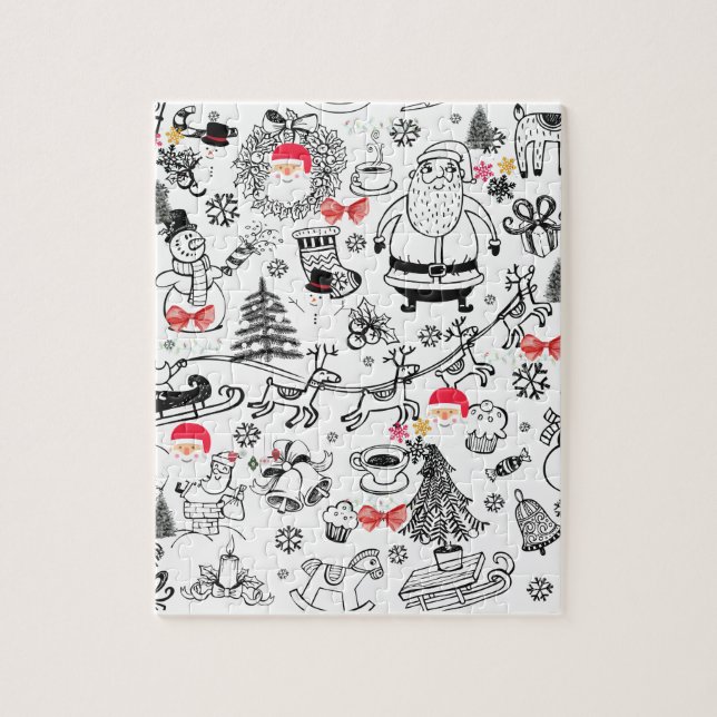 Puzzle Fun Retro Noël (Vertical)