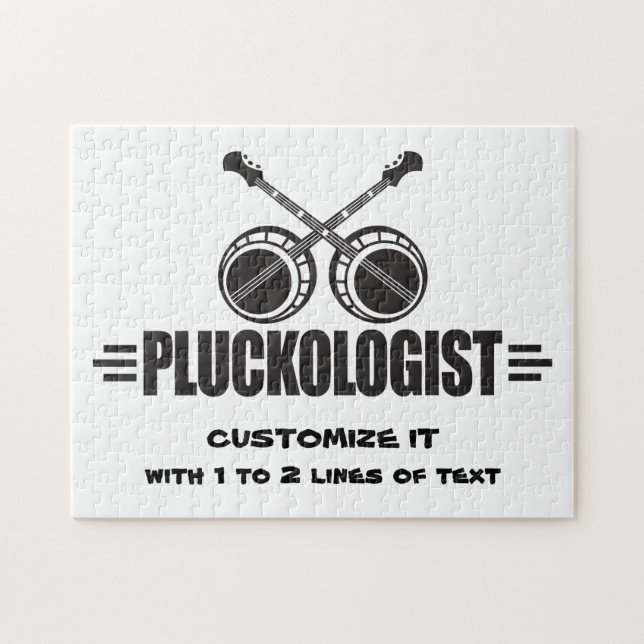 Puzzle Funny Banjo (Horizontal)