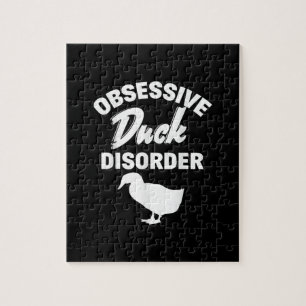 Puzzle Funny Duck Hunting Odd Obsessive Duck Disorder