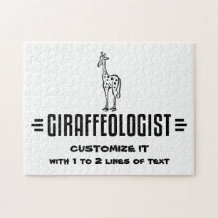 Puzzle Funny Giraffe