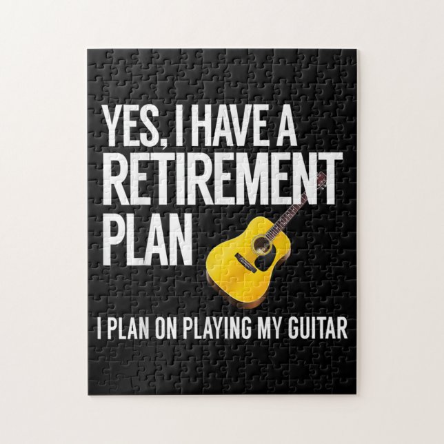 Puzzle Funny Guitar (Vertical)