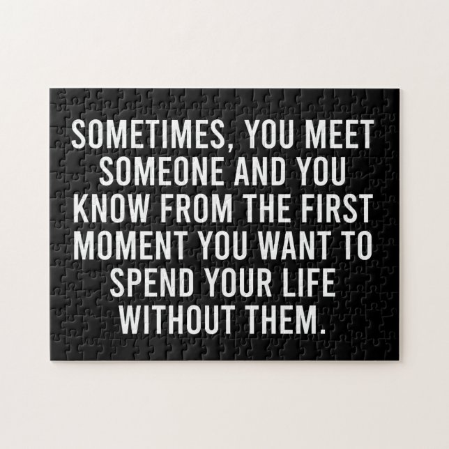 Puzzle Funny Sarcastic Introvert Humour Dire (Horizontal)