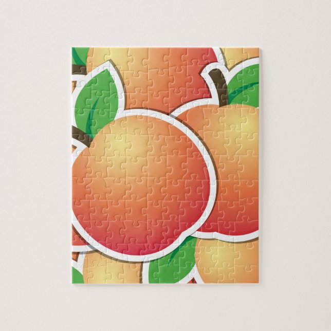 Puzzle Funy peach (Vertical)