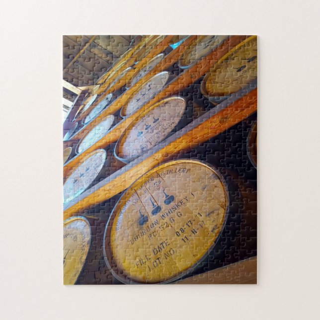 Puzzle Fûts de Whisky du Kentucky. (Vertical)