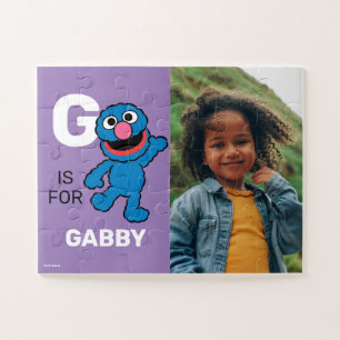 Puzzle G personnalisé est pour Grover Photo
