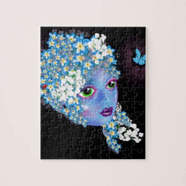 Puzzle GAIA Mother Earth imaginaire païen Art par LeahG (Vertical)