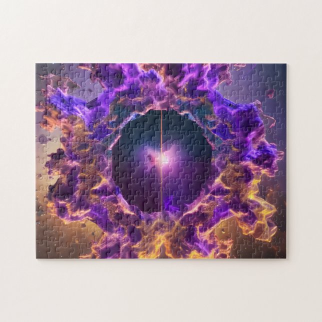 Puzzle Galactique impressionnant et saisissant horizon de (Horizontal)