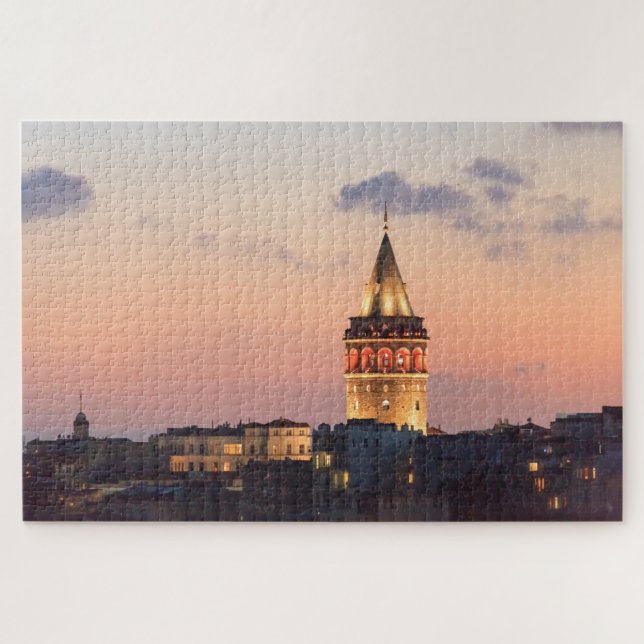 Puzzle Galata Tower, Istanbul (Horizontal)