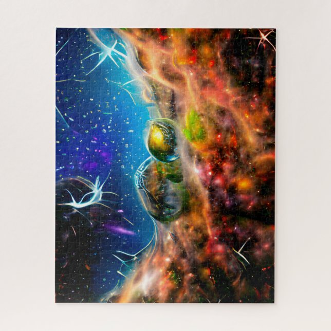 Puzzle Galaxie abstraite (Vertical)