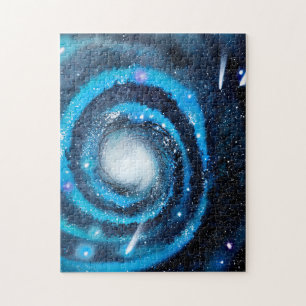 Puzzle Galaxie Bleue