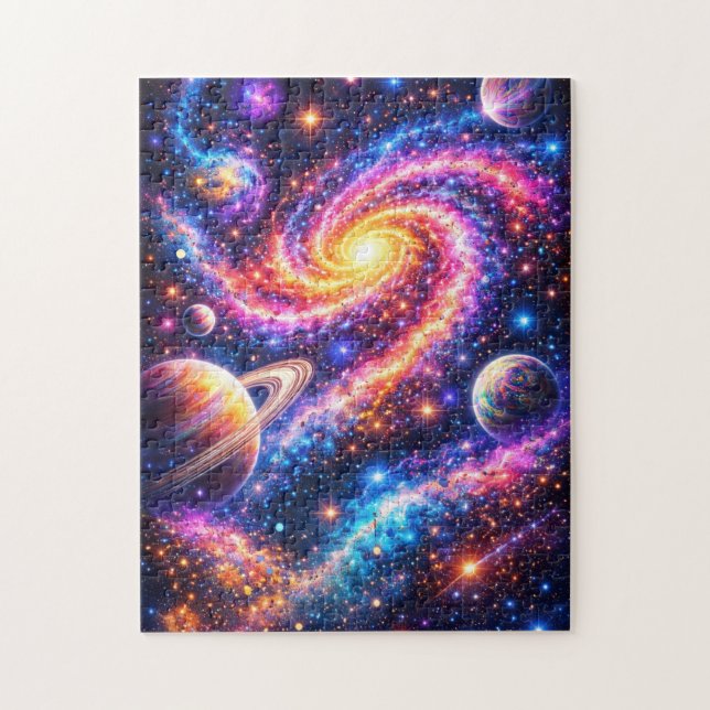 Puzzle Galaxie Cosmic Radiance (Vertical)
