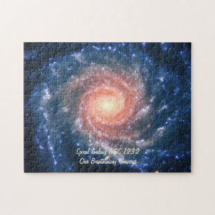 Puzzle Galaxie en spirale NGC 1232 - notre univers