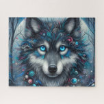 Puzzle Galaxy Spirit Wolf<br><div class="desc">Galaxy Spirit Wolf
Art/illustration
colorful
customizable</div>
