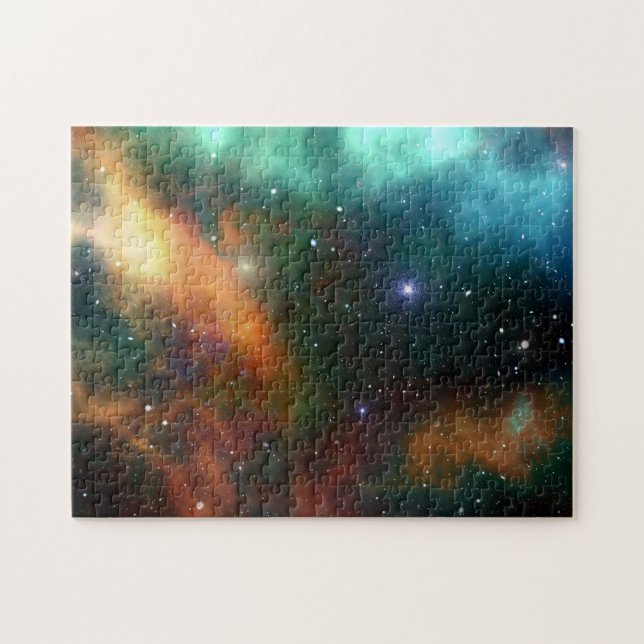 Puzzle Galaxy Stars Universe Space Art (Horizontal)