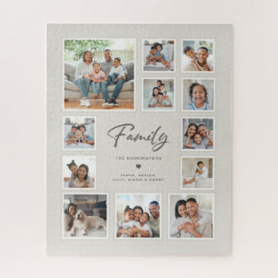 Puzzle Galerie de grille de collage de photos multiples p