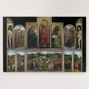 Puzzle Gand Altarpiece, Van Eyck Brothers