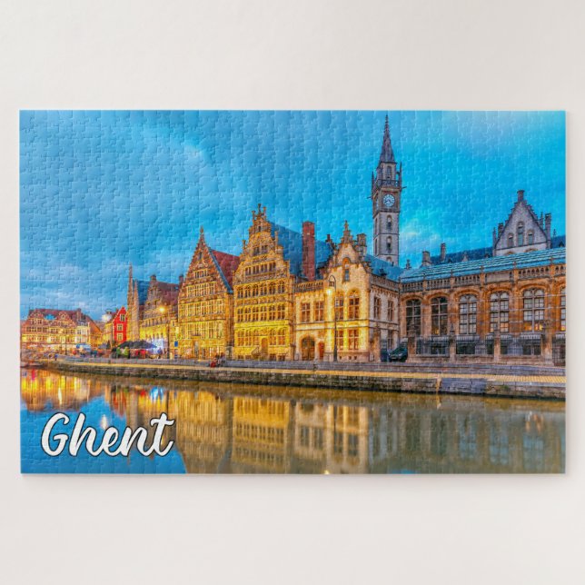 Puzzle Gand, Belgique (Horizontal)
