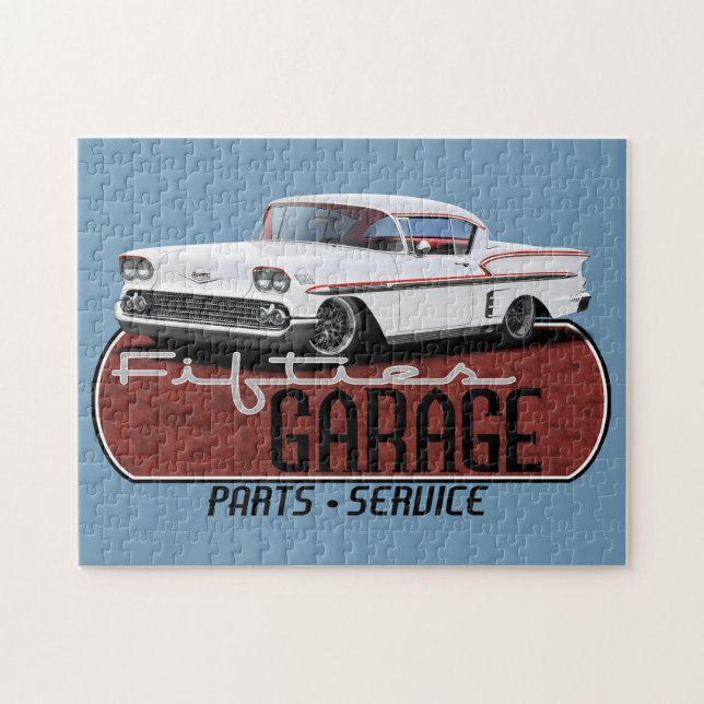 Puzzle Garage d'années '50 (Horizontal)