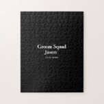 Puzzle garçon d'honneur enterrement de vie de jeune fille<br><div class="desc">conception</div>