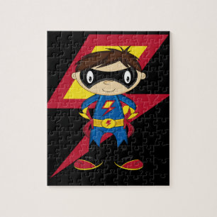 Puzzle Garçon mignon de super héros