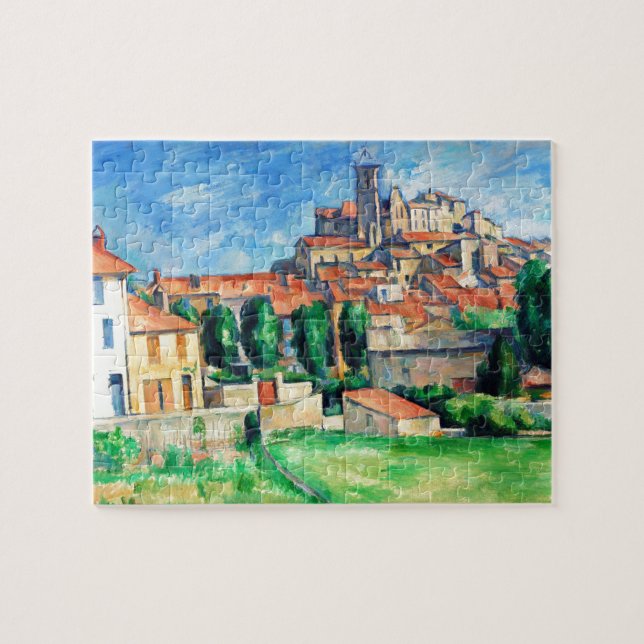 Puzzle Gardanne (Vue horizontale) par Paul Cezanne (Horizontal)