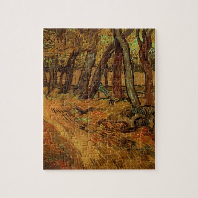 Puzzle Garden St Paul Hospital Figure de Vincent van Gogh (Vertical)