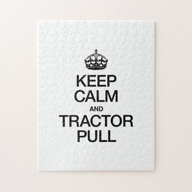 PUZZLE GARDER CALME ET TRACTEUR PULL (Vertical)