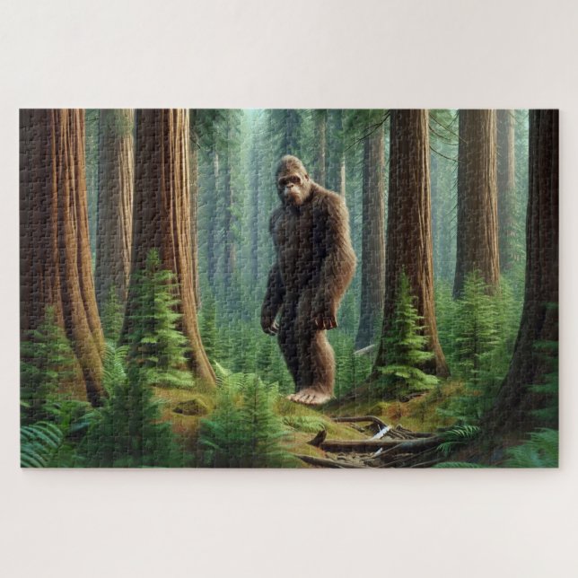 Puzzle Gardien forestier, Bigfoot, Faune (Horizontal)