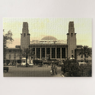 Puzzle Gare centrale ferroviaire vintage de Bagdad en Ira