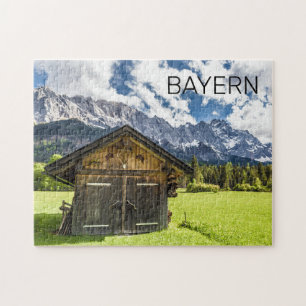 Puzzle Garmisch Partenkirchen Bavaria Alpes Panorama