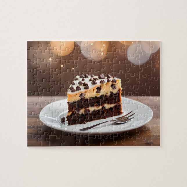 Puzzle Gâteau à la pâte à cookies (Horizontal)