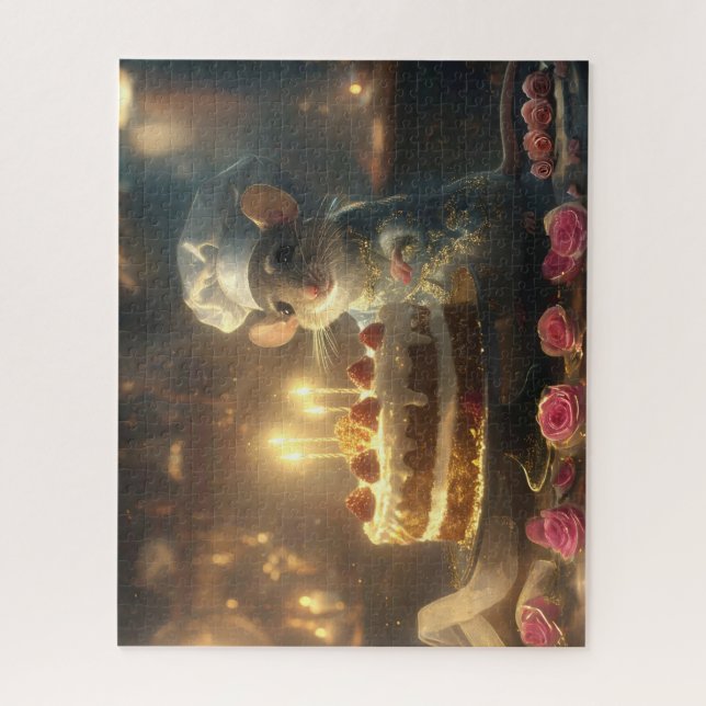 Puzzle Gâteau d'anniversaire par Fabulous Mice Baker (Vertical)