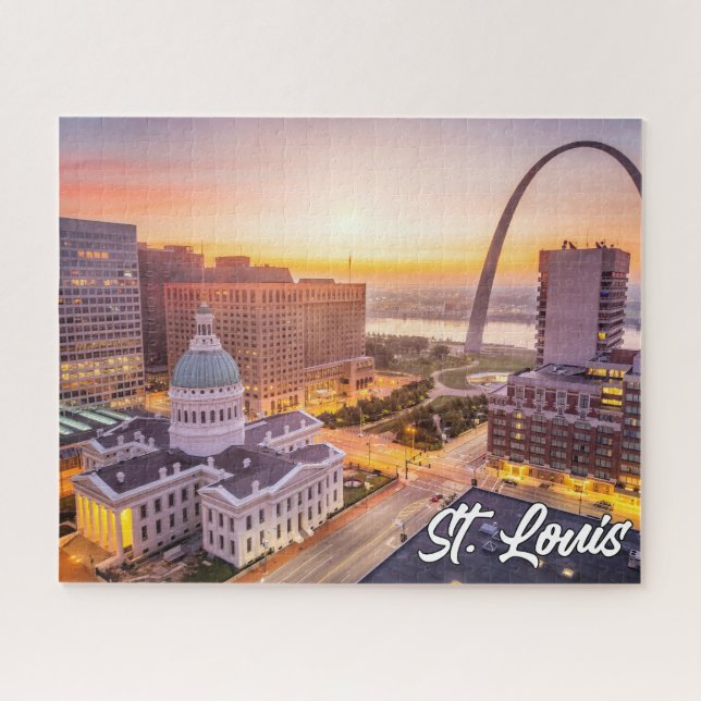 Puzzle Gateway Arch, St. Louis, Missouri, USA (Horizontal)