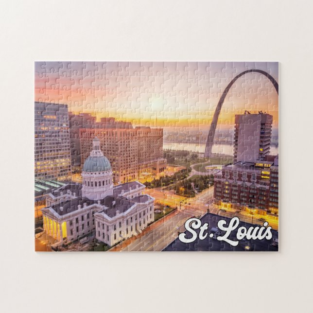 Puzzle Gateway Arch, St. Louis, Missouri, USA (Horizontal)