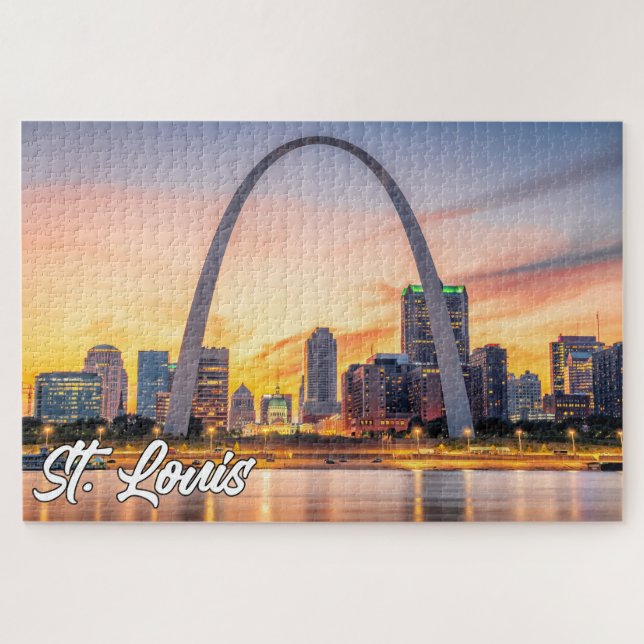 Puzzle Gateway Arch, St. Louis, Missouri, USA (Horizontal)