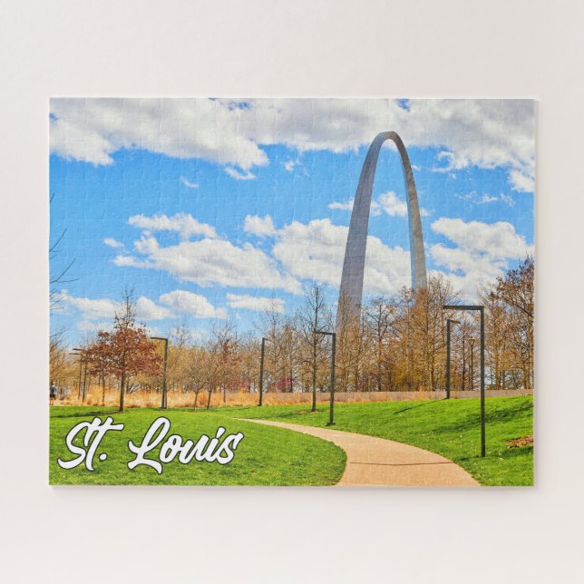 Puzzle Gateway Arch, St. Louis, Missouri, USA (Horizontal)