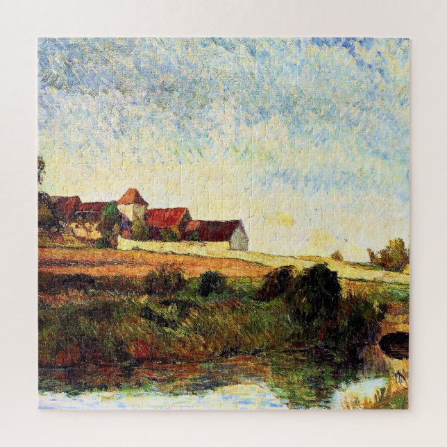 Puzzle Gauguin - La Ferme dans le Grue, (Vertical)