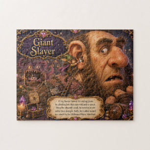 Puzzle Géant Tueur Chasseur Minuscule Aventure Fantastiqu