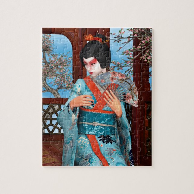 Puzzle Geisha (Vertical)
