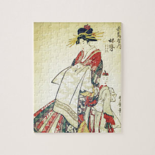 Puzzle Geisha et le petit