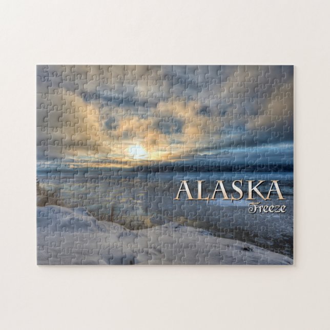 Puzzle Gel de l'Alaska (Horizontal)