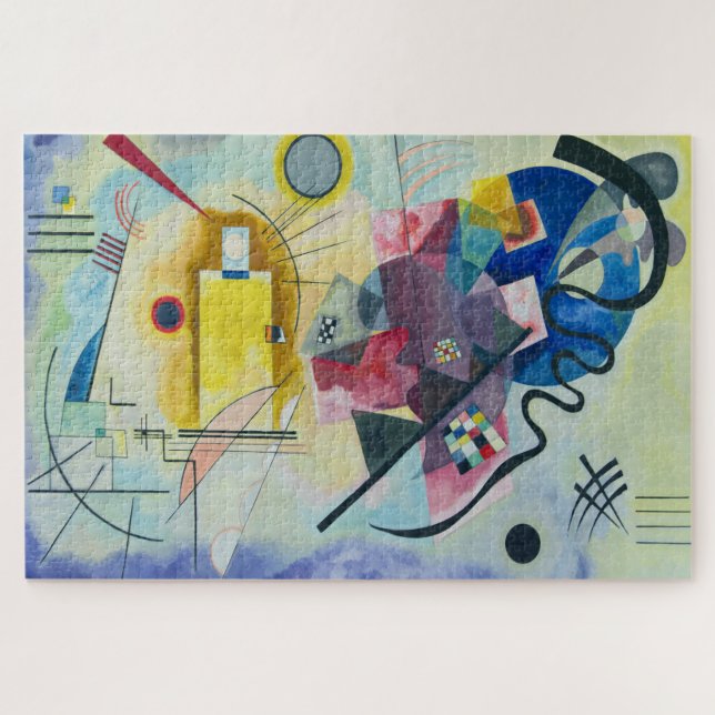 Puzzle Gelb-rot-blau art par Wassily Kandinsky (Horizontal)