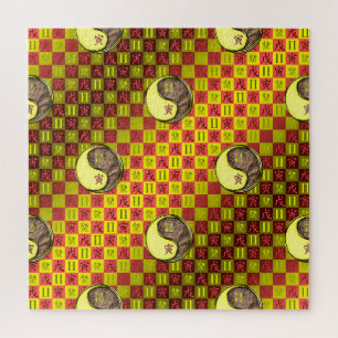 Puzzle Gémeaux & Tigre de Terre