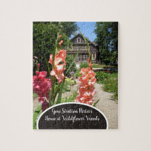 Puzzle Gene Stratton Porter Maison historique et jardin