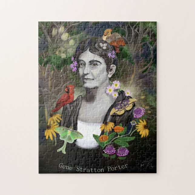 Puzzle Gene Stratton Portrait (Vertical)