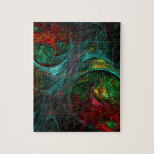 Puzzle Genèse Art Abstrait